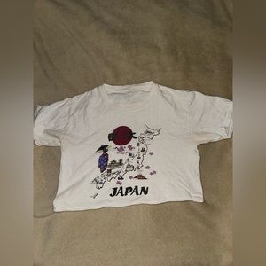 Brandy Melville Cropped Shirt